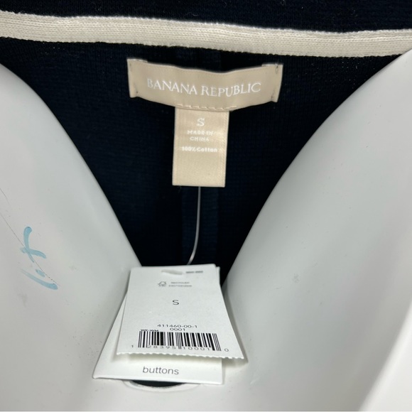 NWT Banana Republic Deep Navy Blue Blazer, Size Small - Picture 4 of 4